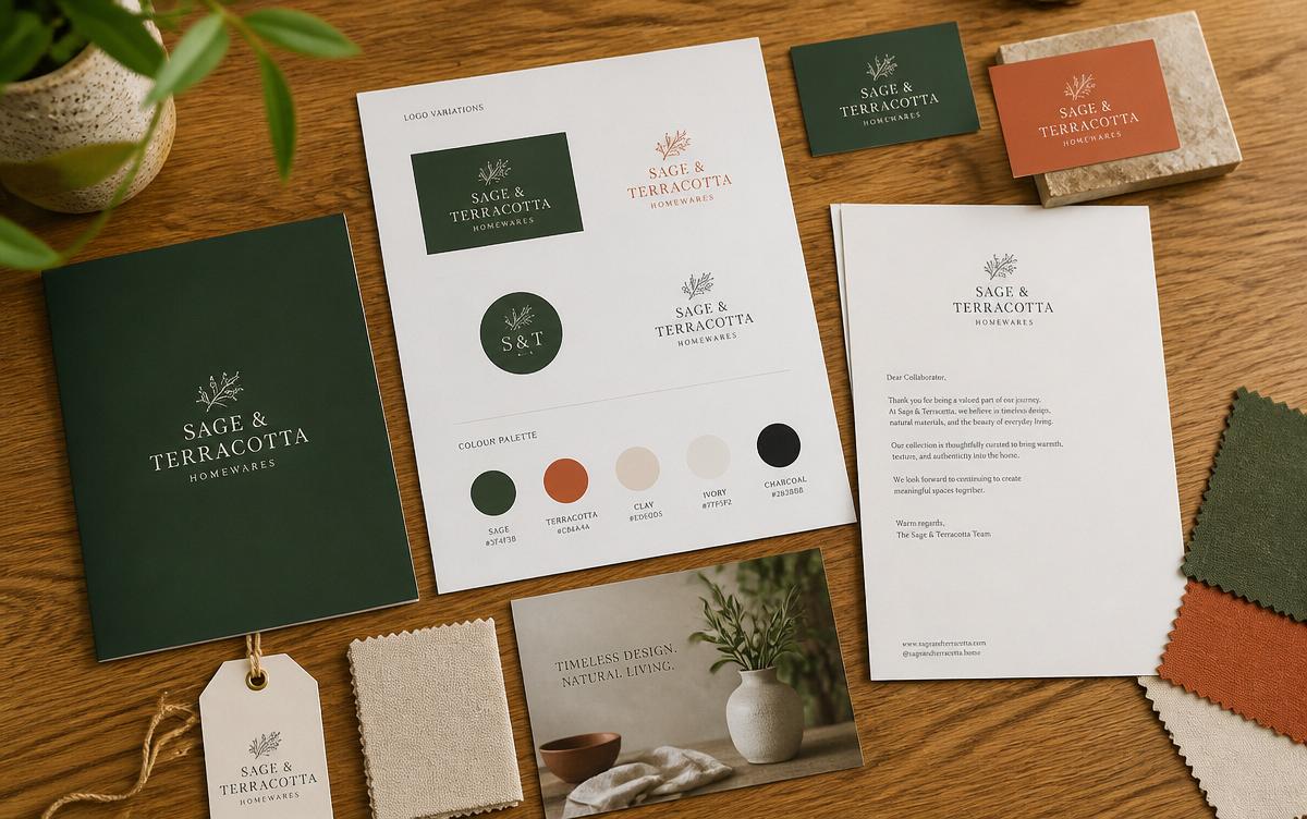 Brand identity design system tokens